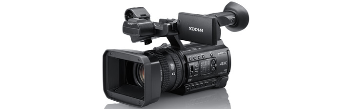 索尼推出全新专业4K 手持式摄录一体机PXW-Z150 带来广播级4K及全高清画面质量